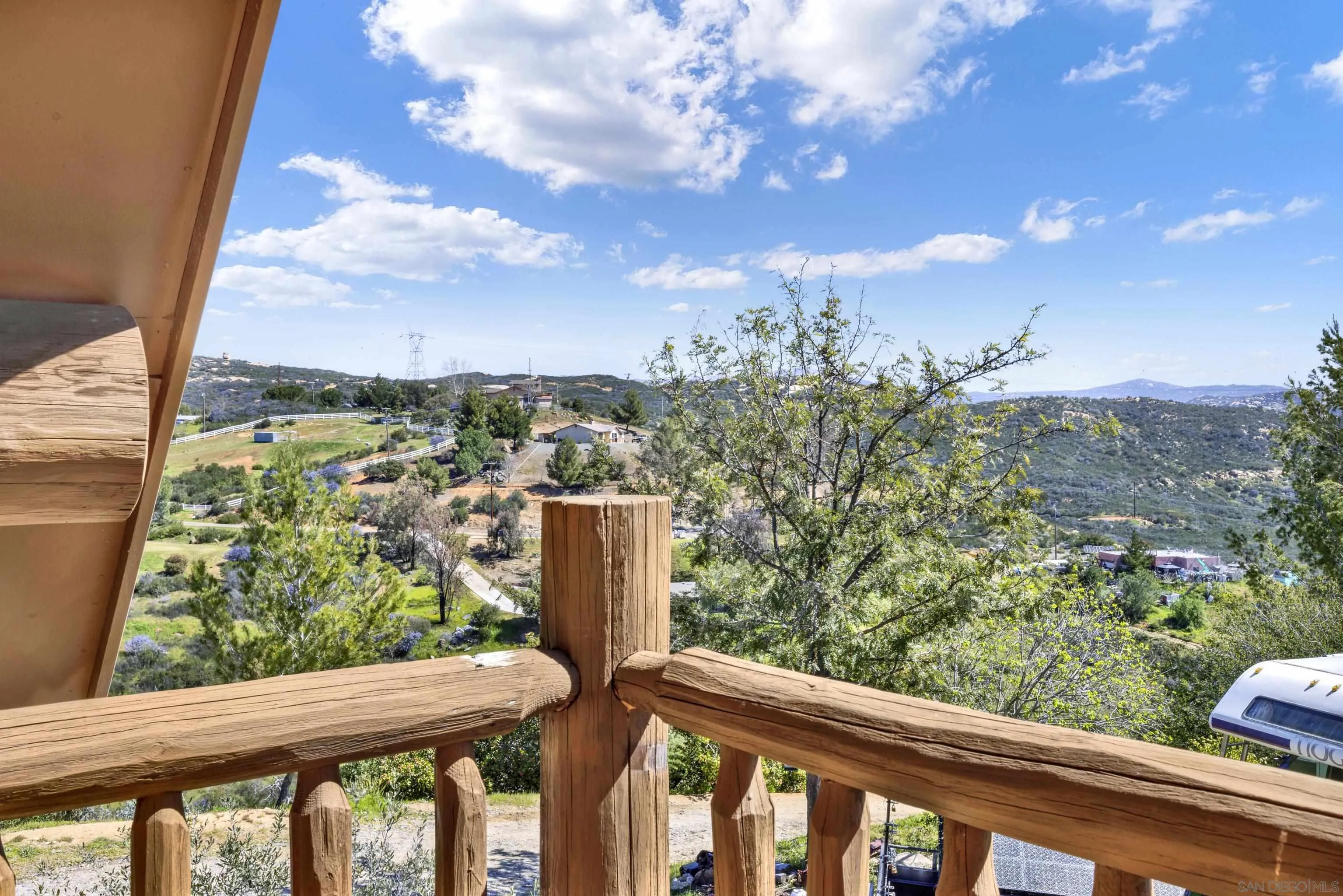 20580 Bexley Road Jamul, CA 91935 - Photo 34 of 50 a view of a city from a balcony