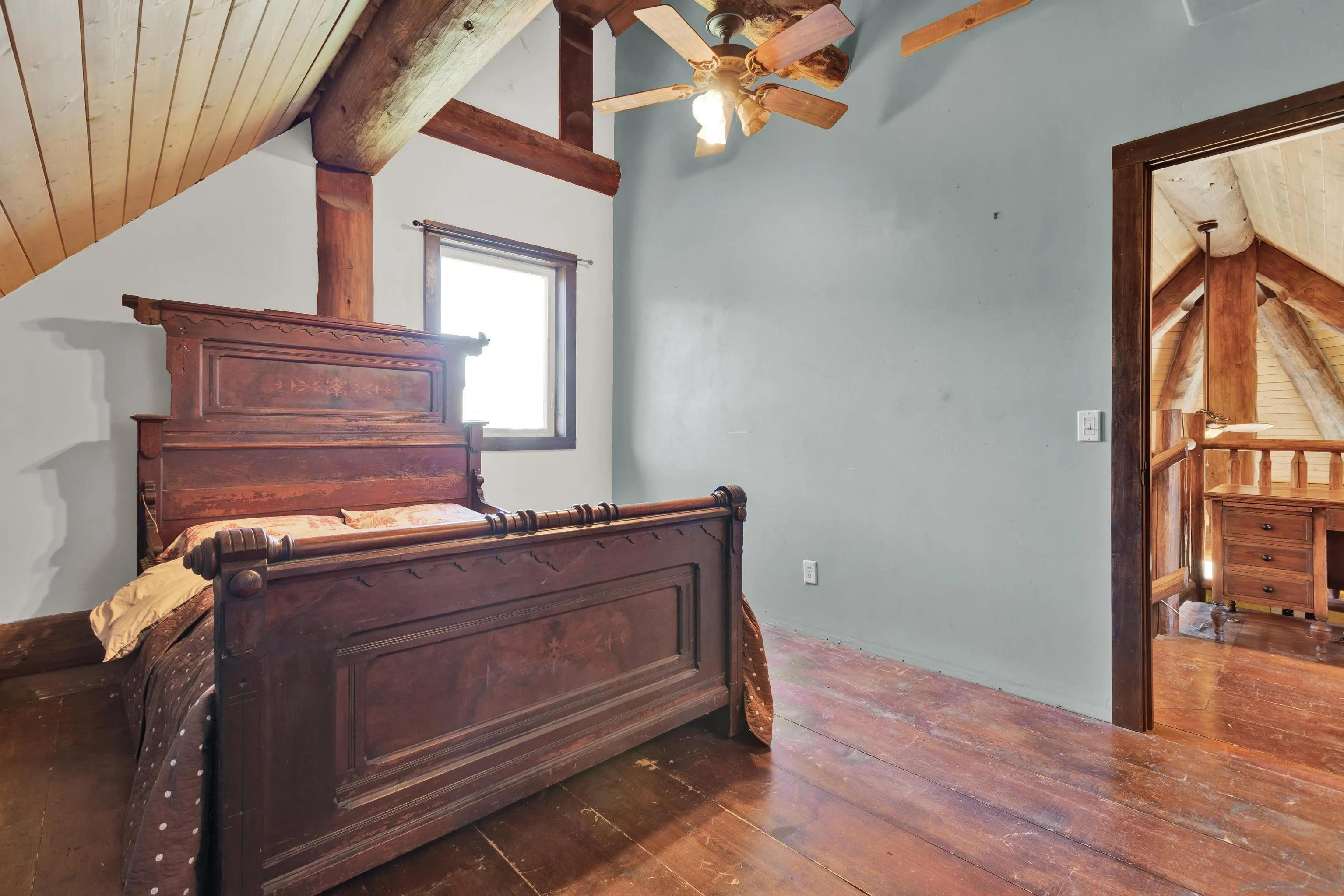 20580 Bexley Road Jamul, CA 91935 - Photo 41 of 50 a view of bedroom with wooden floor