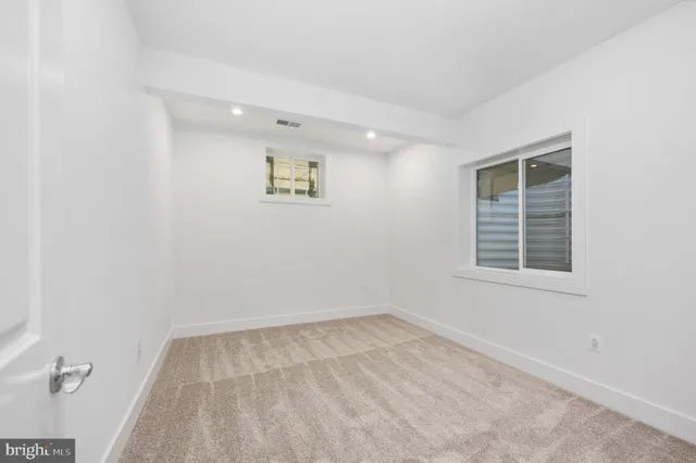 a backyard of a house