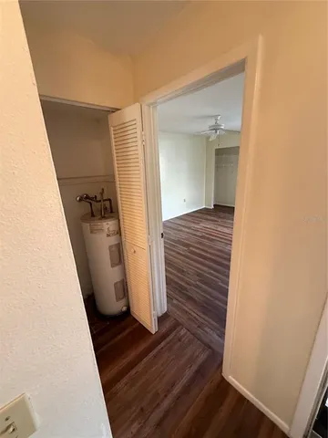 a view of a storage & utility room