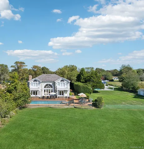 a view of a city with ocean view