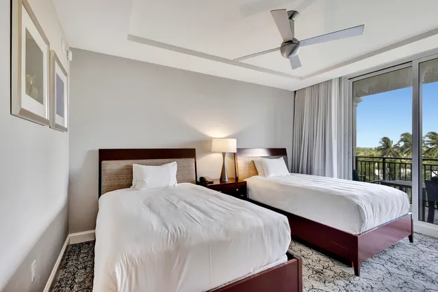 a living room with furniture a rug and a potted plant