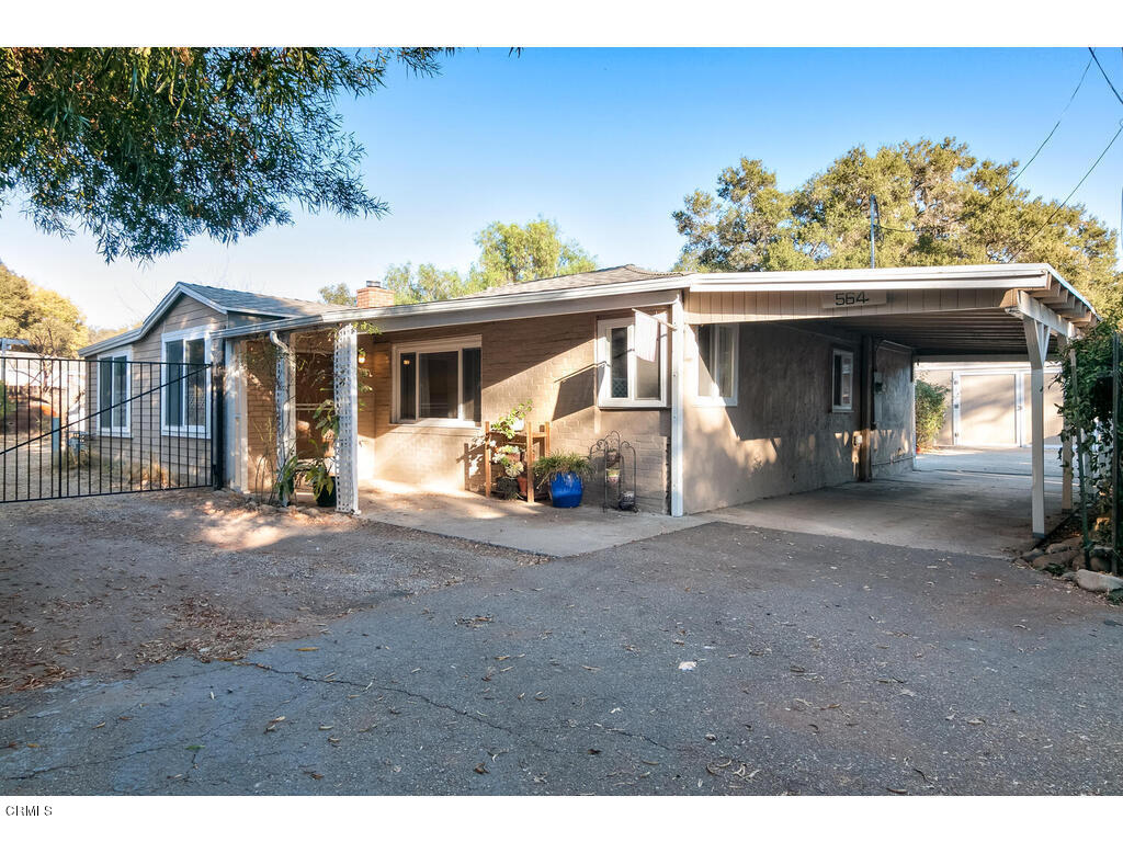 564 Burnham Road Oak View, CA 93022 - Photo 2 of 37 a view of a house with a patio