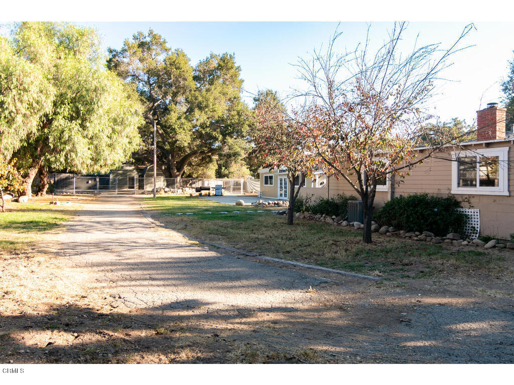 564 Burnham Road Oak View, CA 93022 - Photo 26 of 37 a view of a yard with large trees