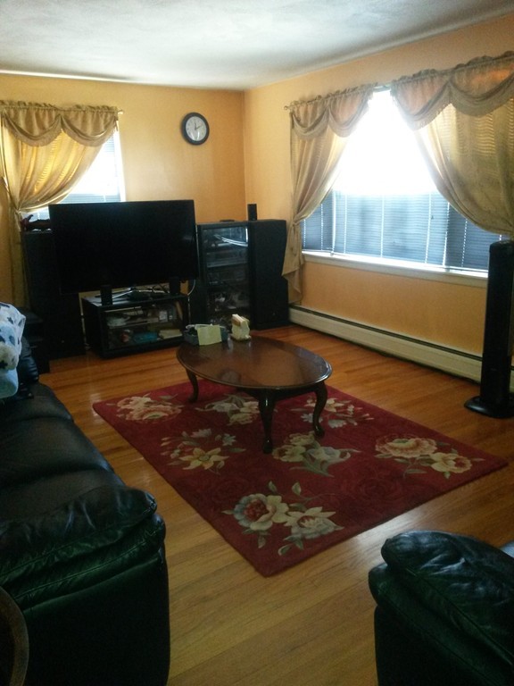 99 Gilman Street Springfield, MA 01118 - Photo 3 of 30 a living room with couch and a flat screen tv
