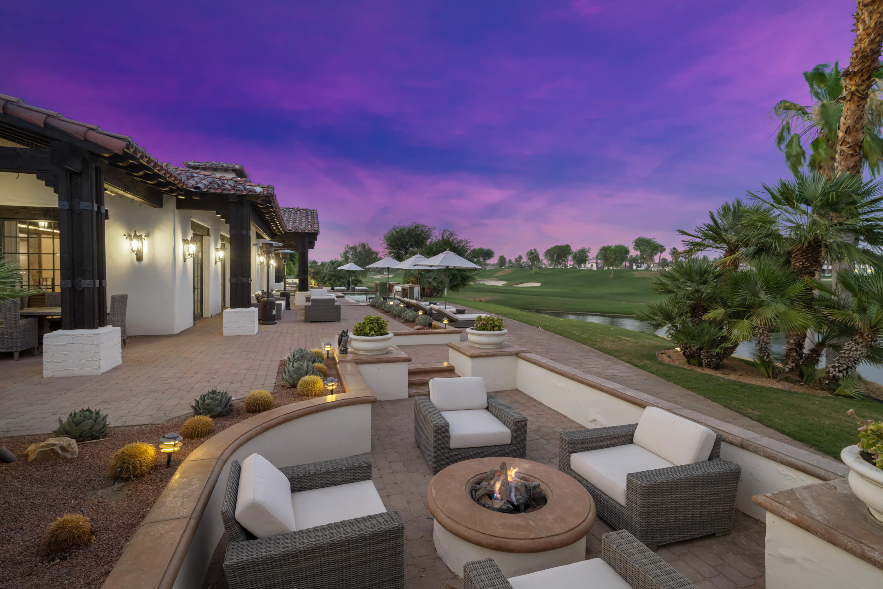 53760 Via Palacio La Quinta, CA 92253 - Photo 38 of 55 a view of city from balcony with seating space