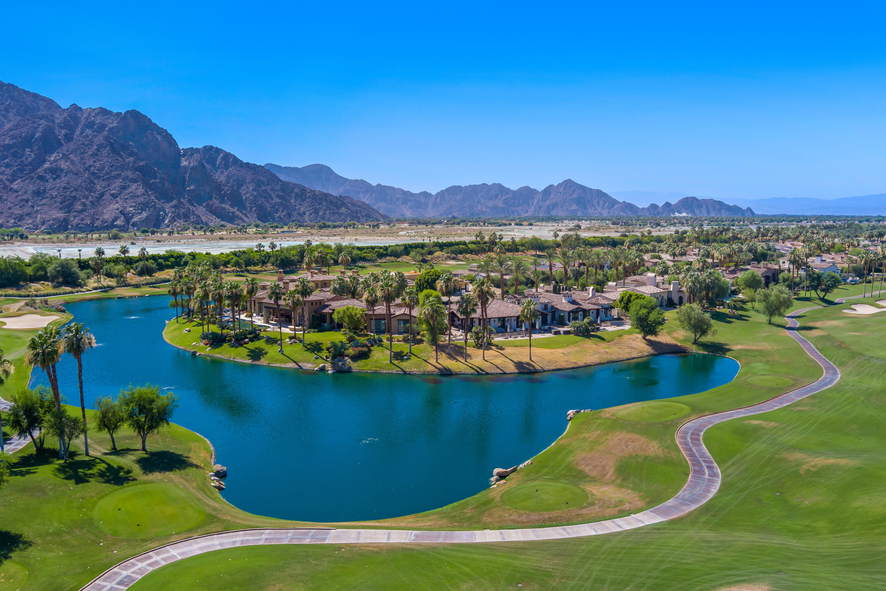 53760 Via Palacio La Quinta, CA 92253 - Photo 55 of 55 a view of a lake with a mountain