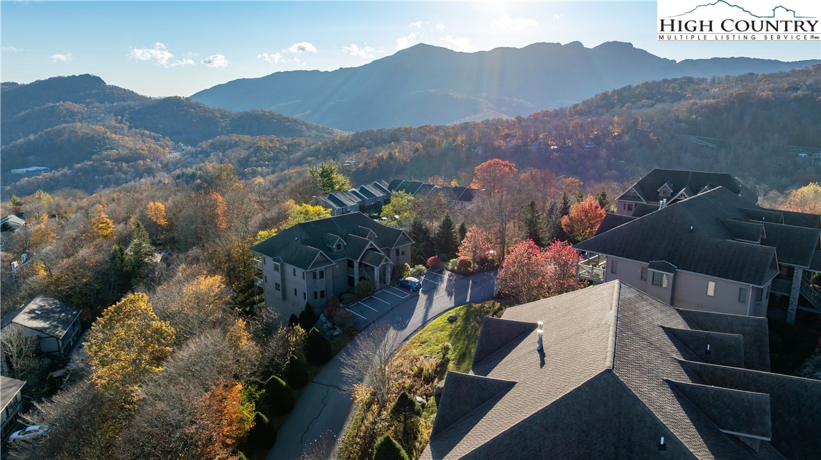 342 Ridgeline Drive, Unit 15B Sugar Mountain, NC 28604 - Photo 3 of 26 an aerial view of houses with a street