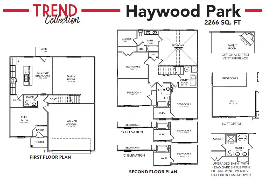 Haywood Park floor plan