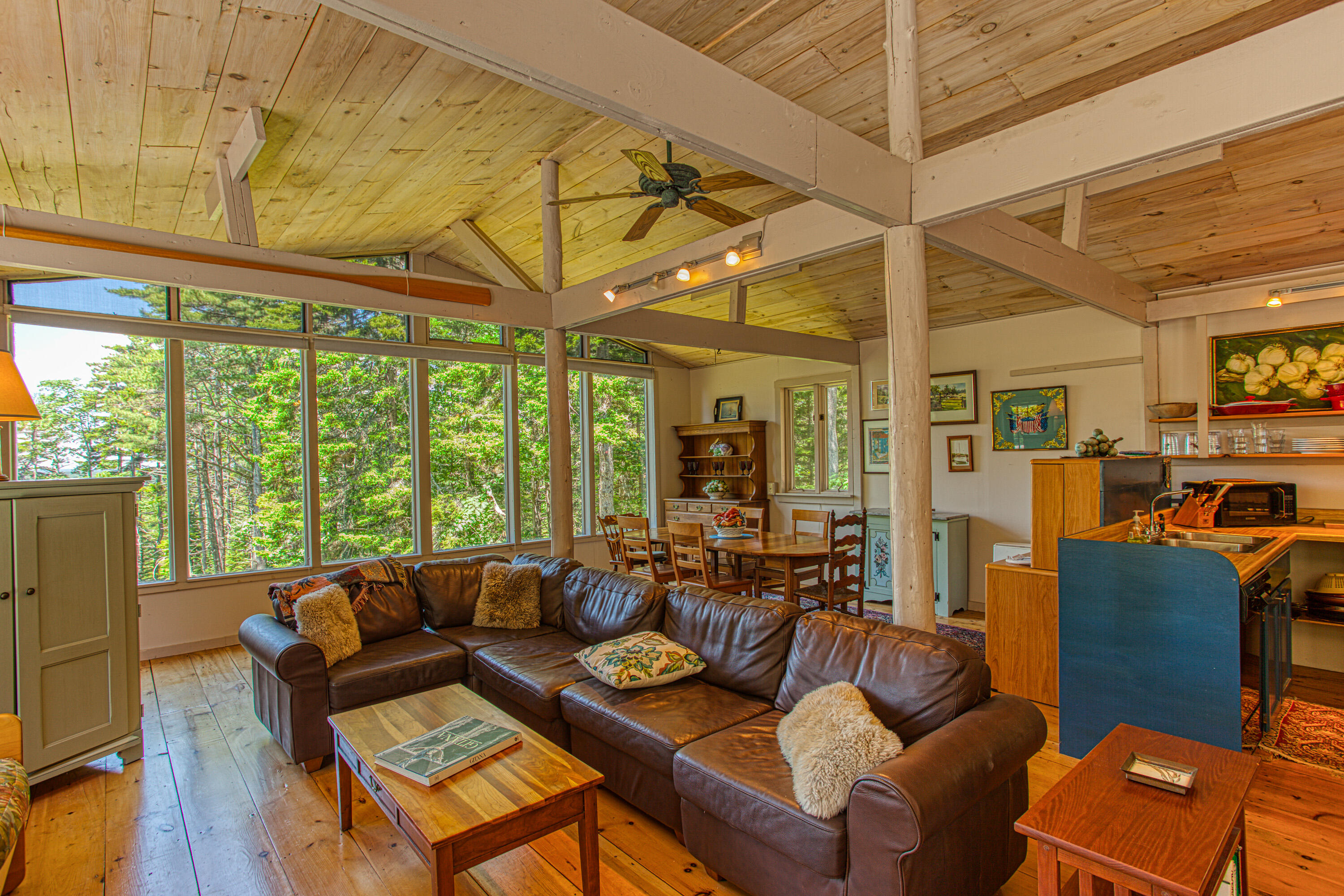 87 Crest Avenue Boothbay Harbor, ME 04538 - Photo 2 of 27 Living room, dining room