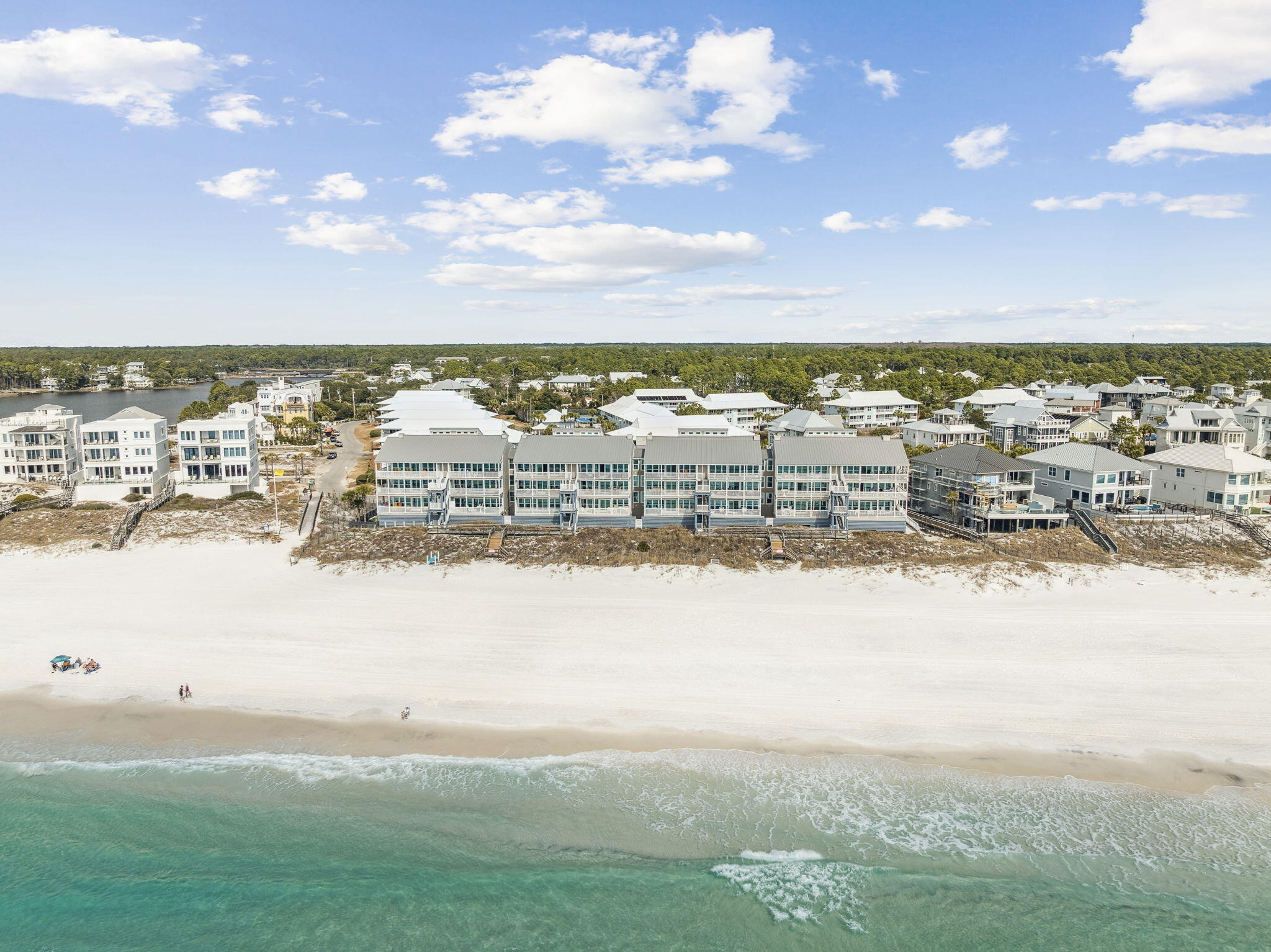 142 Beachside Drive, Unit 10 Santa Rosa Beach, FL 32459 - Photo 38 of 42 a view of a city with an ocean view