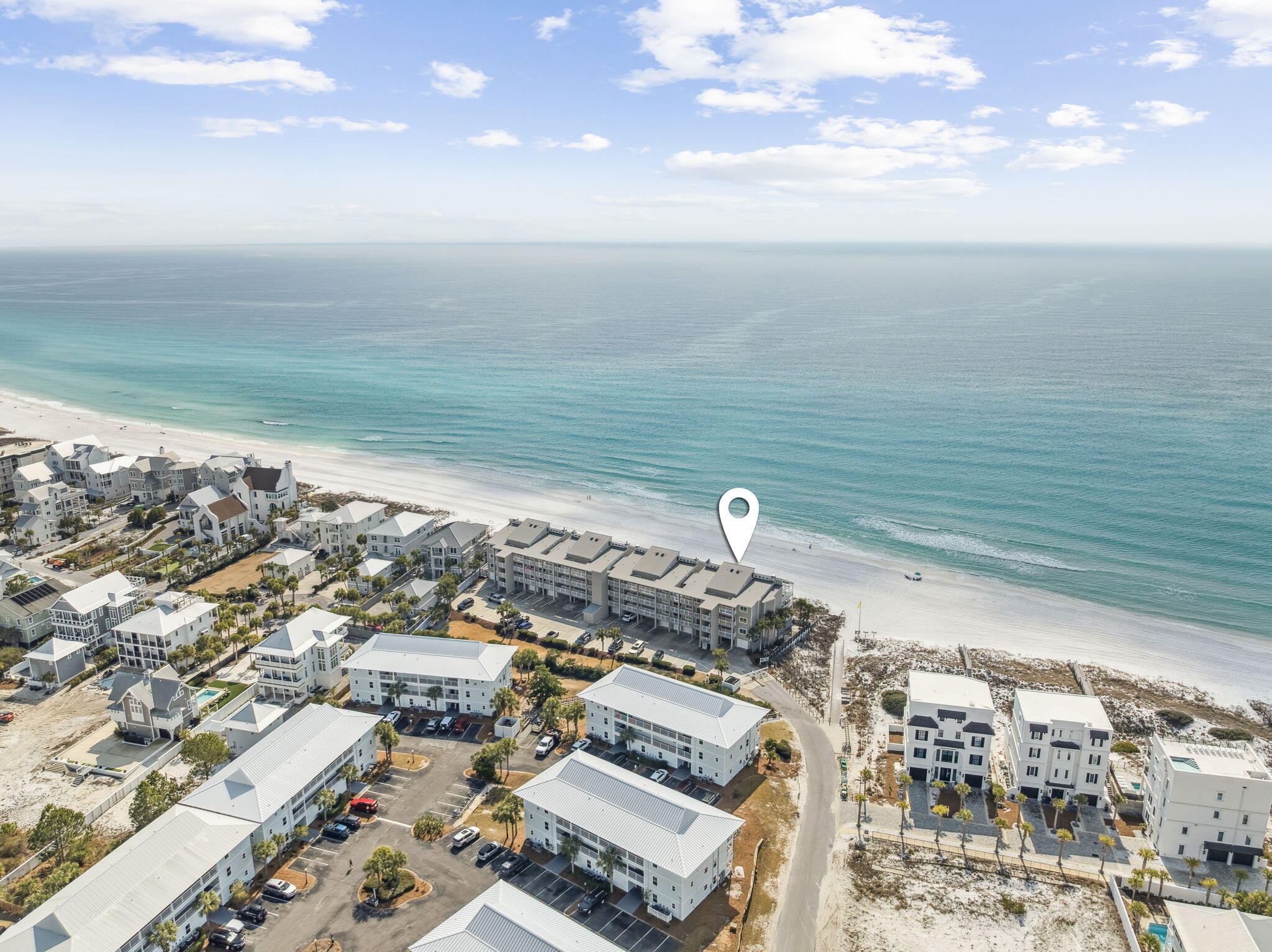 142 Beachside Drive, Unit 10 Santa Rosa Beach, FL 32459 - Photo 42 of 42 a view of a city and ocean view