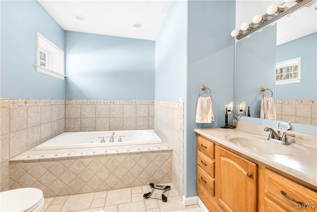 4873 Lawless Road Marcellus, NY 13108 - Photo 18 of 49 master full bathroom