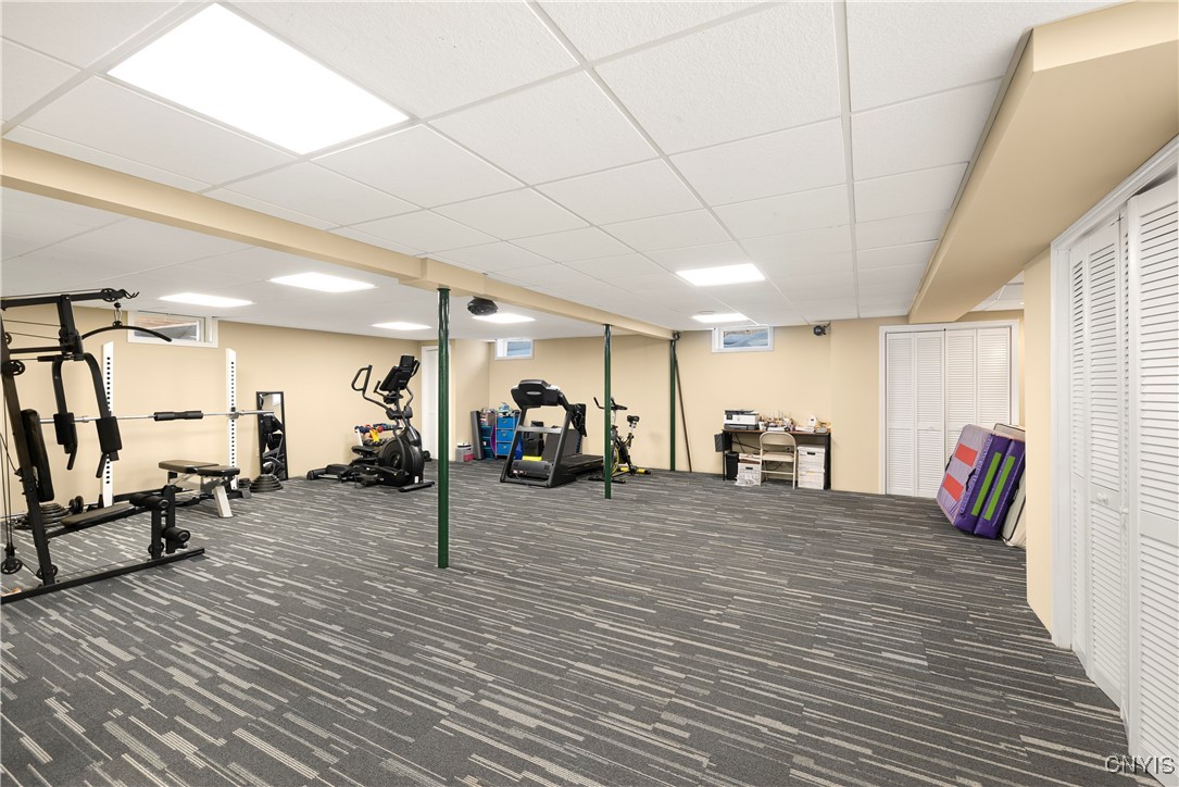 4873 Lawless Road Marcellus, NY 13108 - Photo 28 of 49 finished basement area