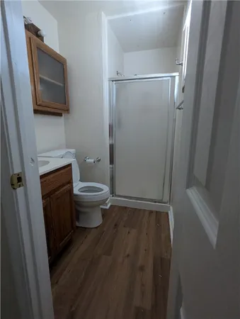 a bathroom with a toilet and a sink