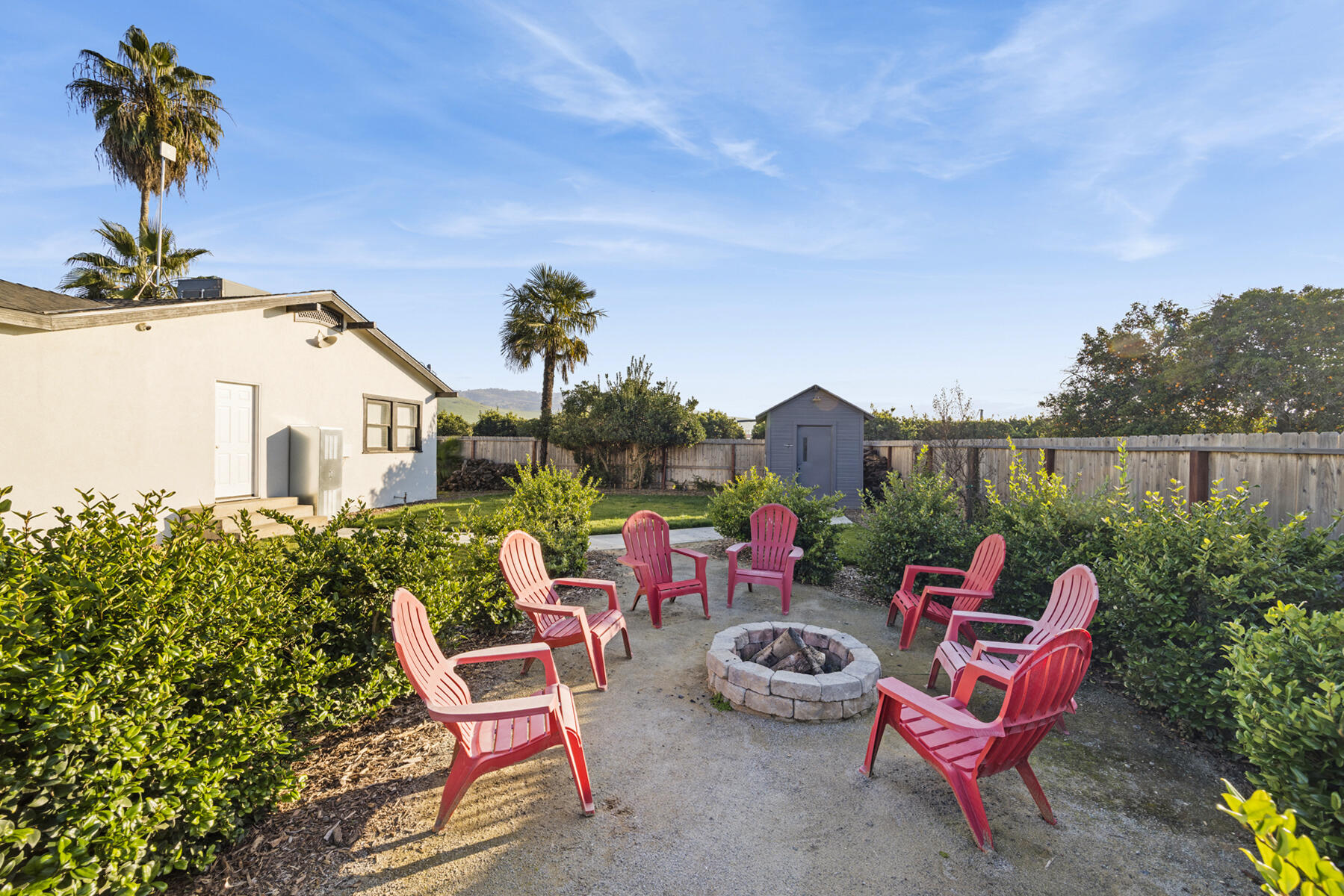 29205 Road 210 Exeter, CA 93221 - Photo 31 of 44 a roof deck with table and chairs potted plants