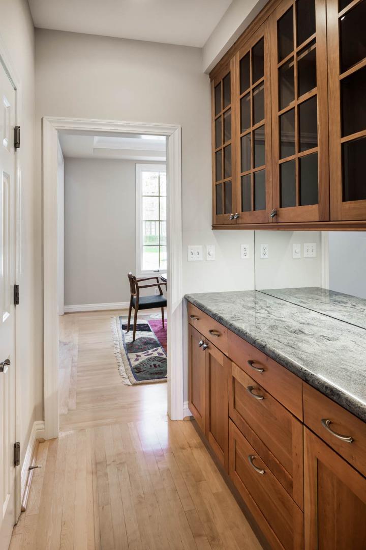 290 Gloria Circle Menlo Park, CA 94025 - Photo 15 of 41 a kitchen with granite countertop a sink and cabinets