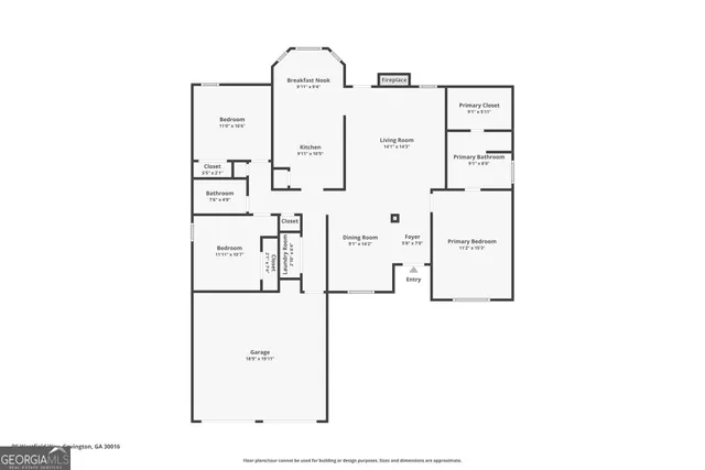 $1,975 | 90 Westfield Way, Covington, GA 30016