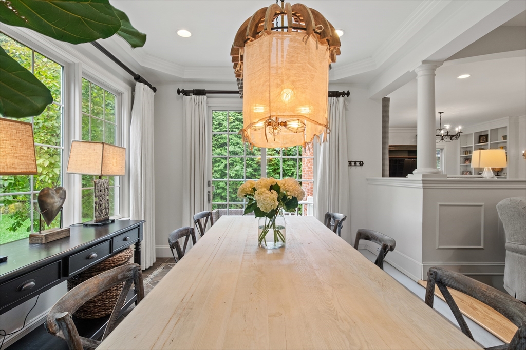 38 Longacre Road Needham, MA 02492 - Photo 21 of 42 a view of a living room and a balcony