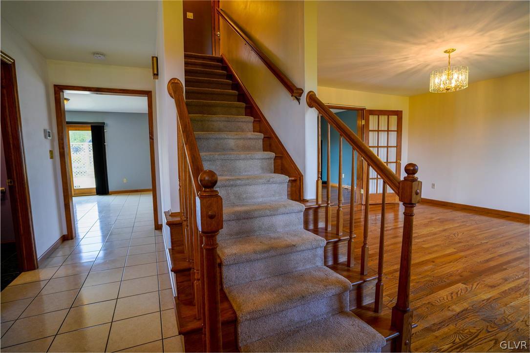 685 Williams Road Nazareth, PA 18064 - Photo 9 of 45 a view of entryway and hall with wooden floor