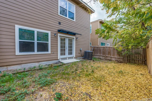 a view of wooden fence