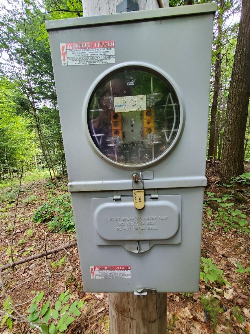 Map18-lot27 Sandy Beach Road Danforth, ME 04424 - Photo 14 of 28 meter box at clearing