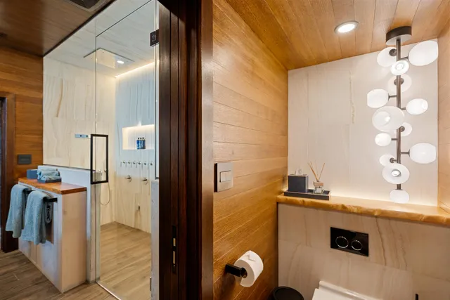 a very nice looking room with a large window