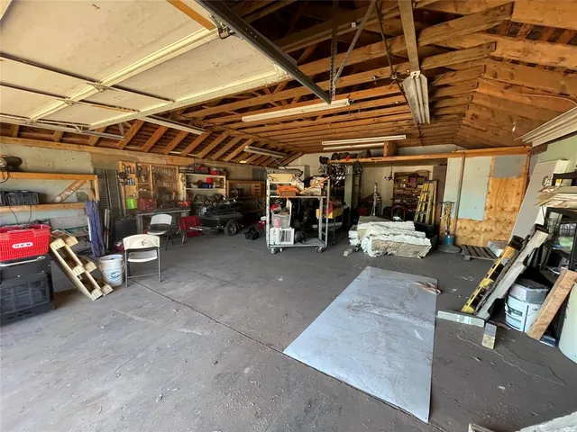 a view of storage and utility room