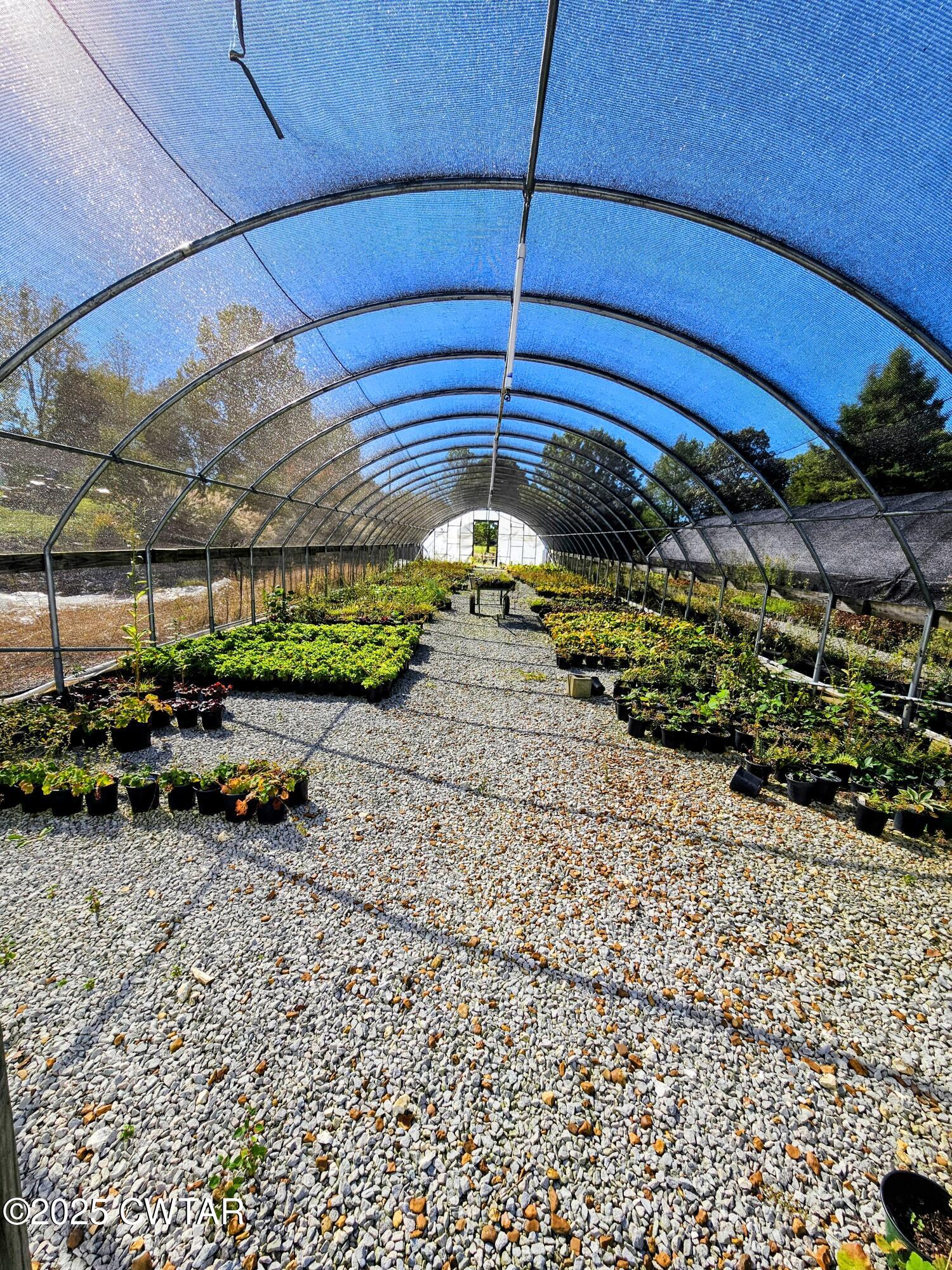 125 Hurts Chapel Road Jackson, TN 38301 - Photo 35 of 50 a view of a backyard with table and chairs under an umbrella