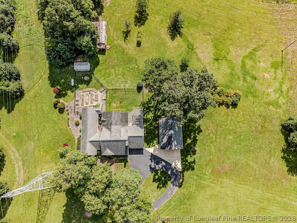 2847 Pickard Road Sanford, NC 27330 - Photo 45 of 50 Aerial from directly above