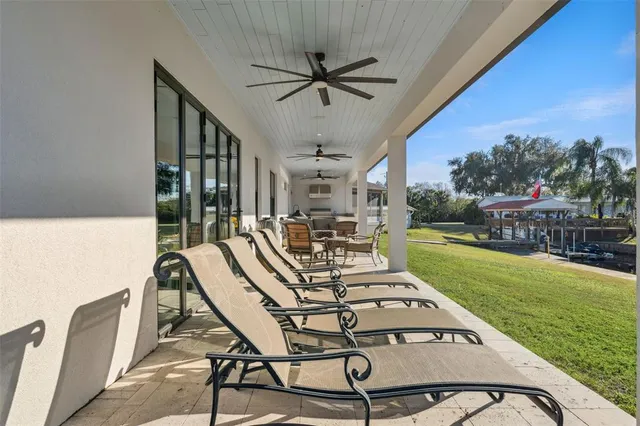 a kitchen with a stove and a refrigerator