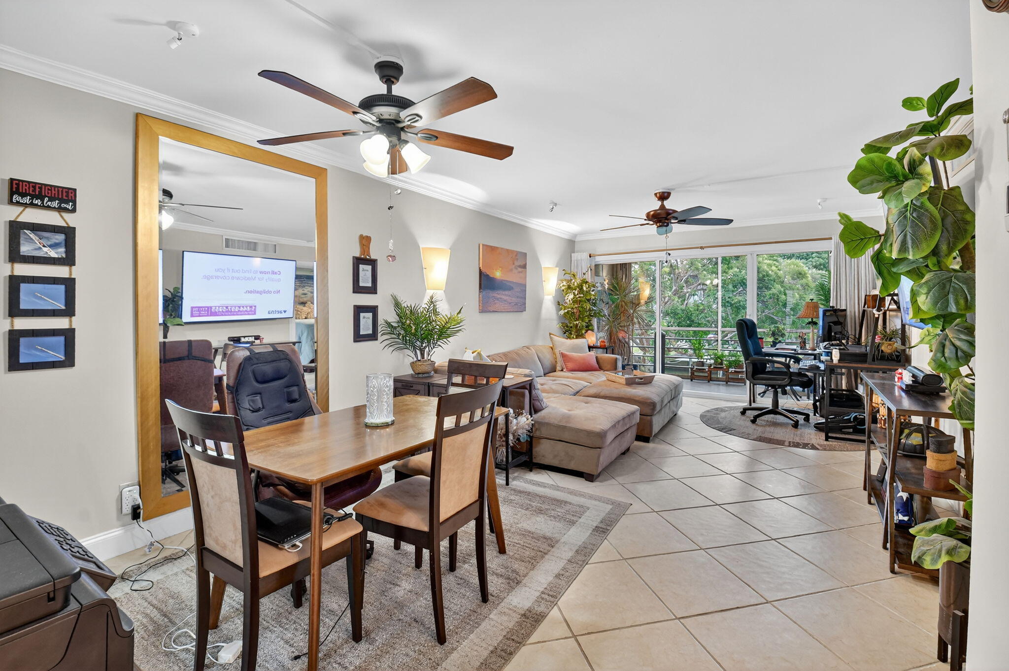 769 Jeffery Street, Unit 2203 Boca Raton, FL 33487 - Photo 15 of 59 Dining Rm with build in MIRROR