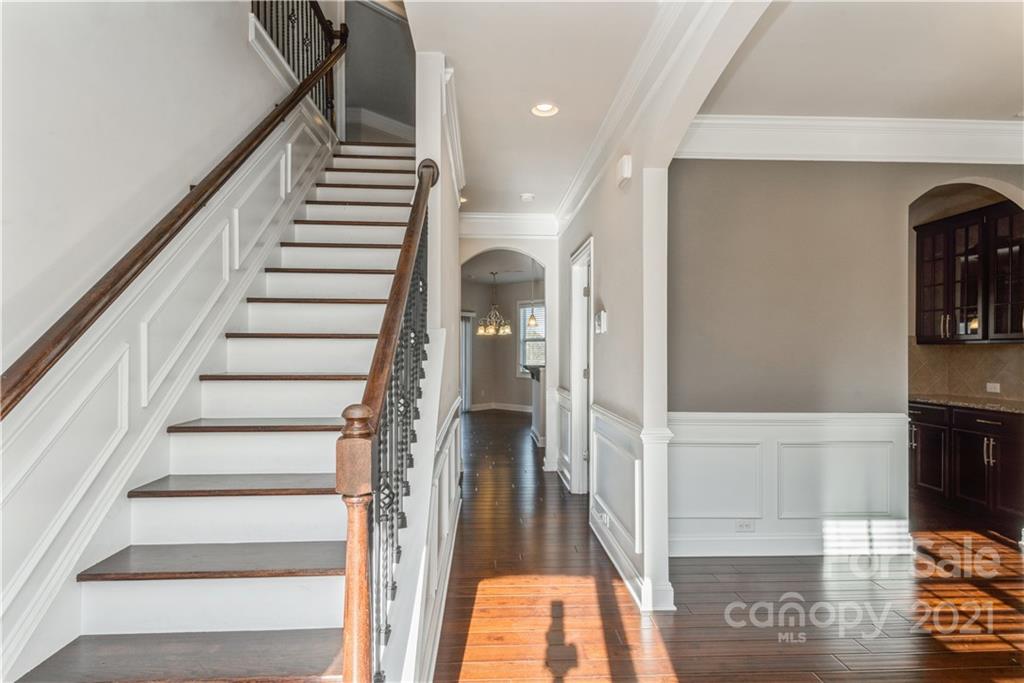 108 Kentmere Lane Clover, SC 29710 - Photo 4 of 36 a view of entryway and hall with wooden floor