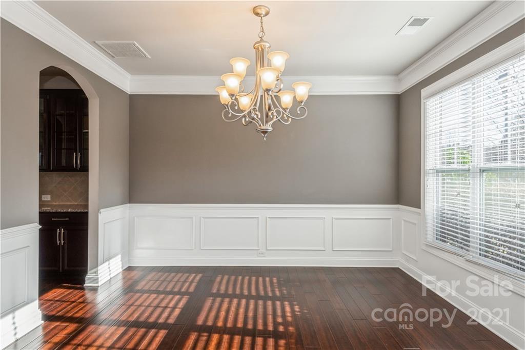 108 Kentmere Lane Clover, SC 29710 - Photo 6 of 36 a view of empty room with wooden floor and fan