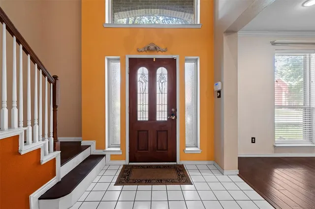 a view of a entryway door of the house