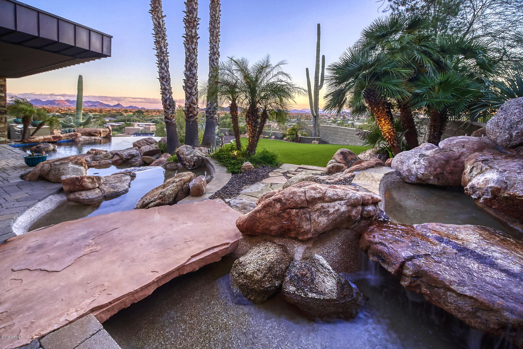 7668 Long Rifle Road Carefree, AZ 85377 - Photo 47 of 57 Backyard Waterfall