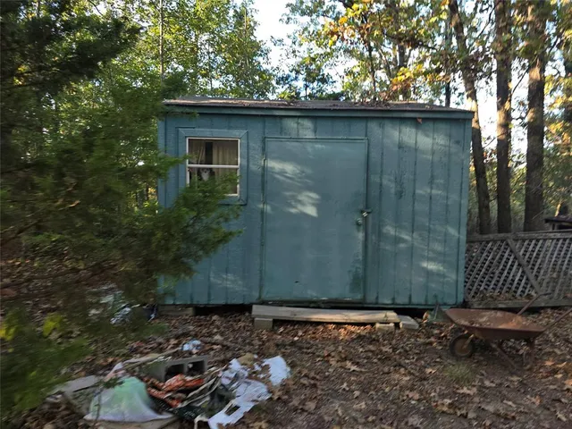 a view of lake from a lake