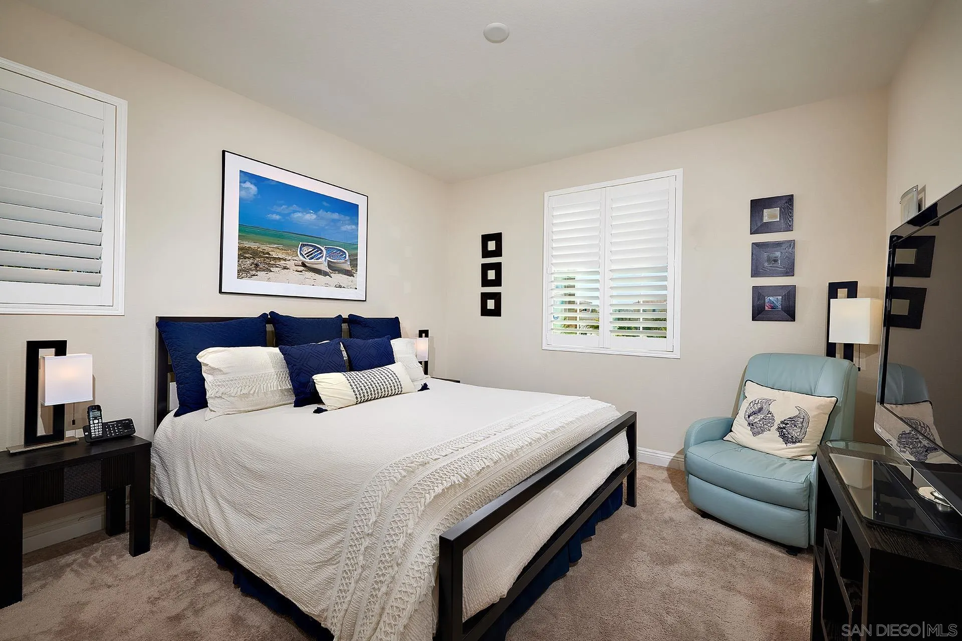 1179 Tesoro Place Vista, CA 92081 - Photo 16 of 49 a bedroom with bed and a window