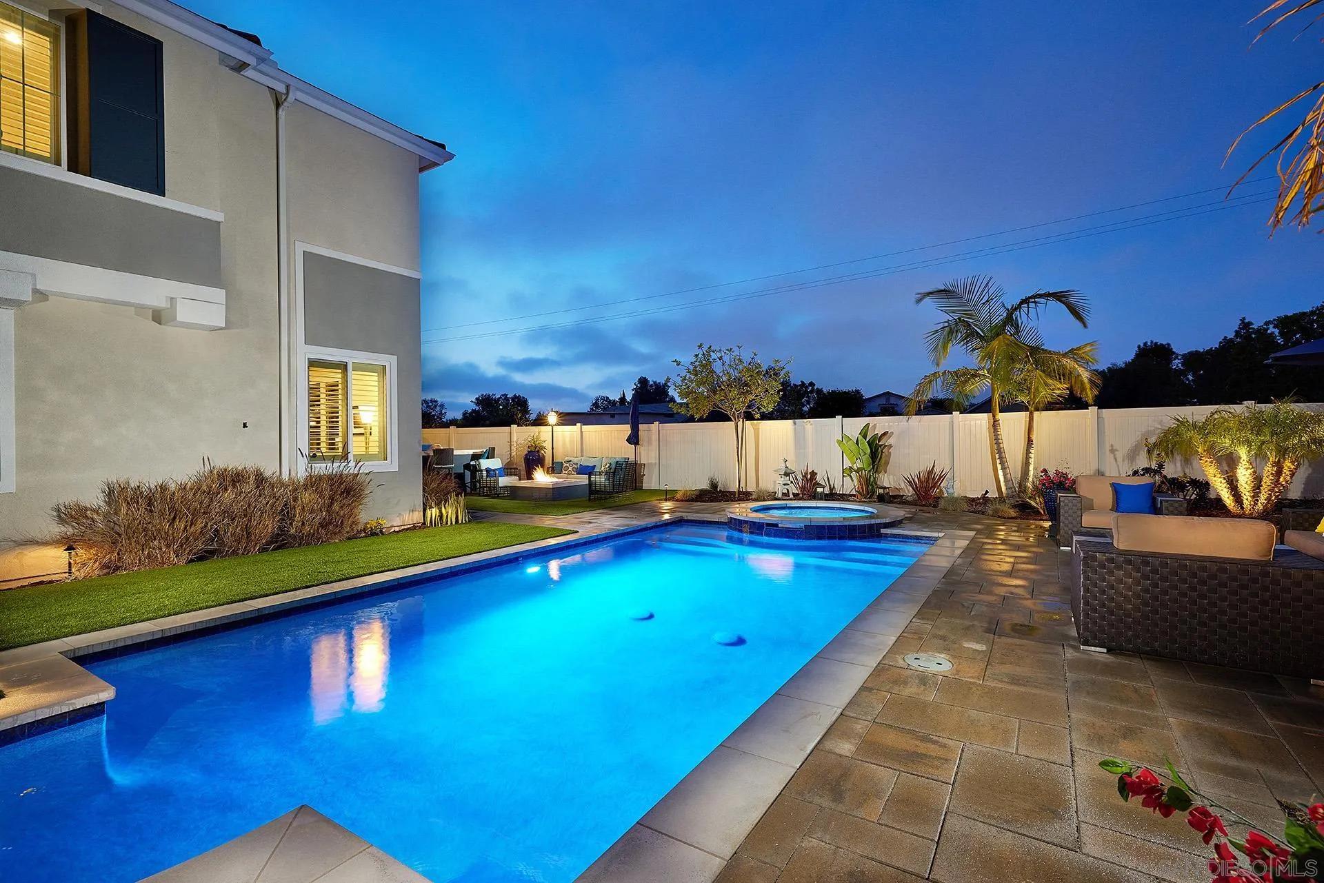 1179 Tesoro Place Vista, CA 92081 - Photo 31 of 49 a swimming pool with lawn chairs