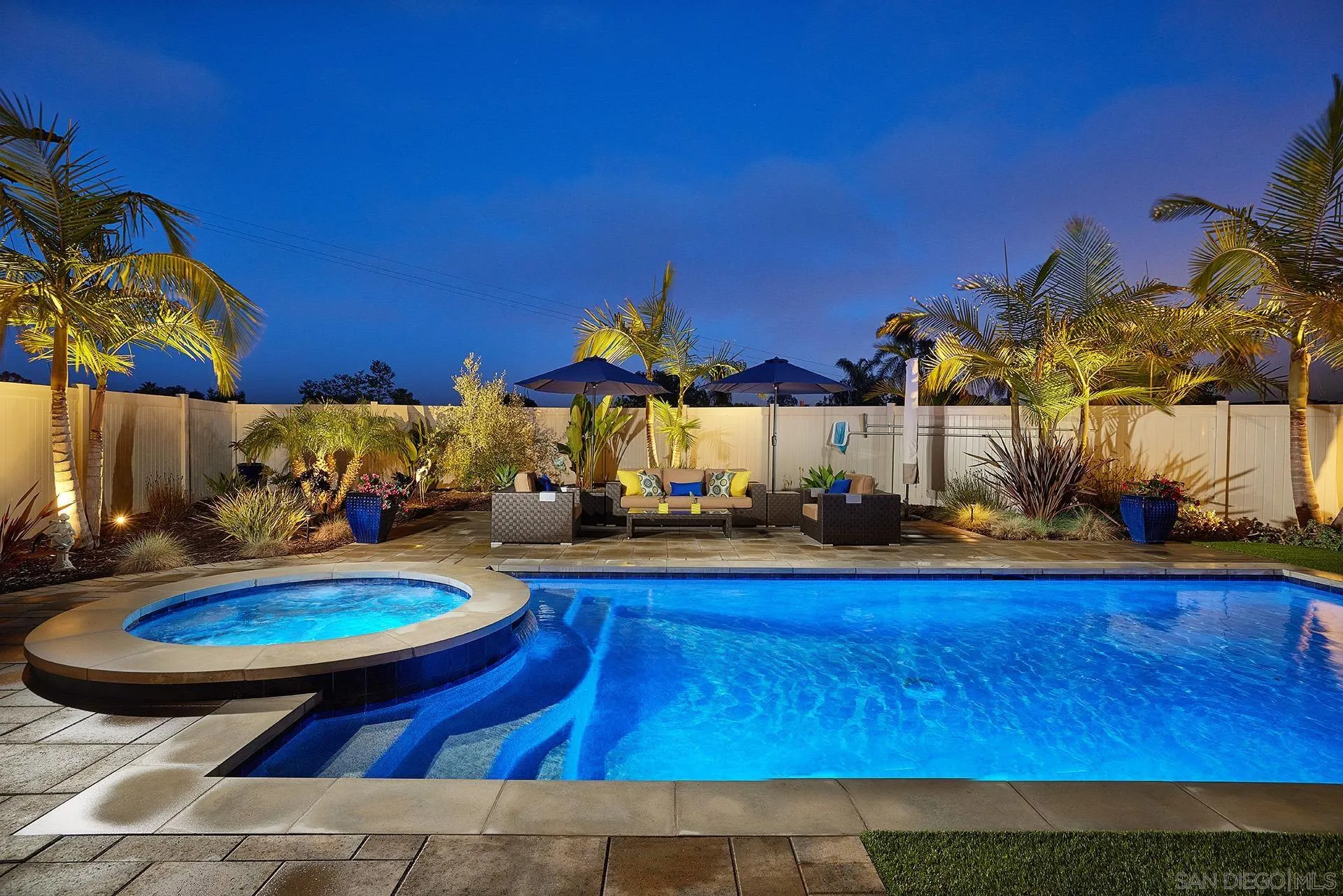 1179 Tesoro Place Vista, CA 92081 - Photo 32 of 49 a living room with furniture and a lamp