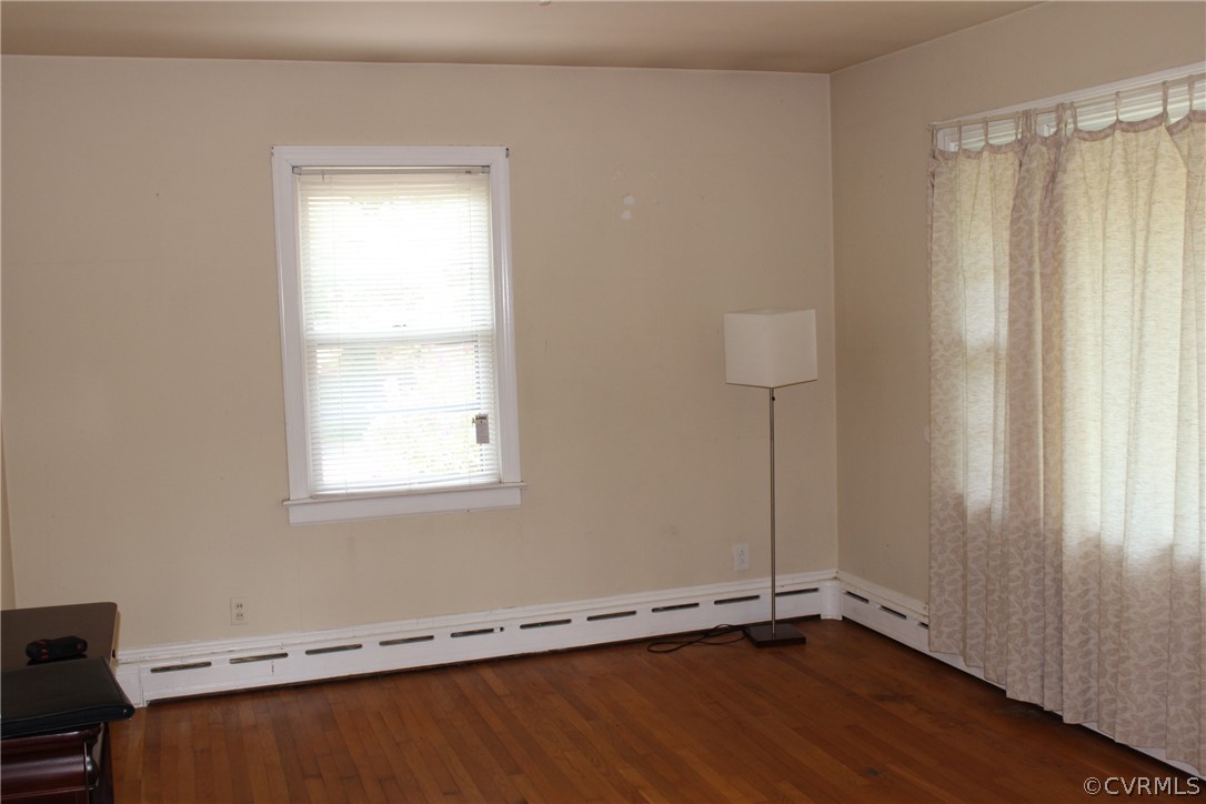 1806 Barrington Road Richmond, VA 23222 - Photo 3 of 6 Living room with hardwood floors.