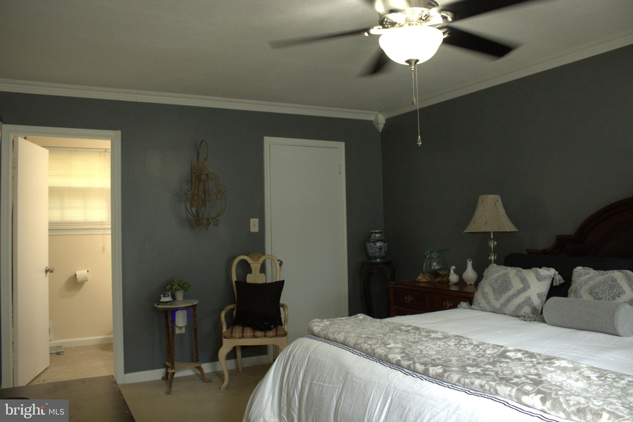 3910 Oaklawn Road Fort Washington, MD 20744 - Photo 11 of 17 a bedroom with a bed and a chandelier