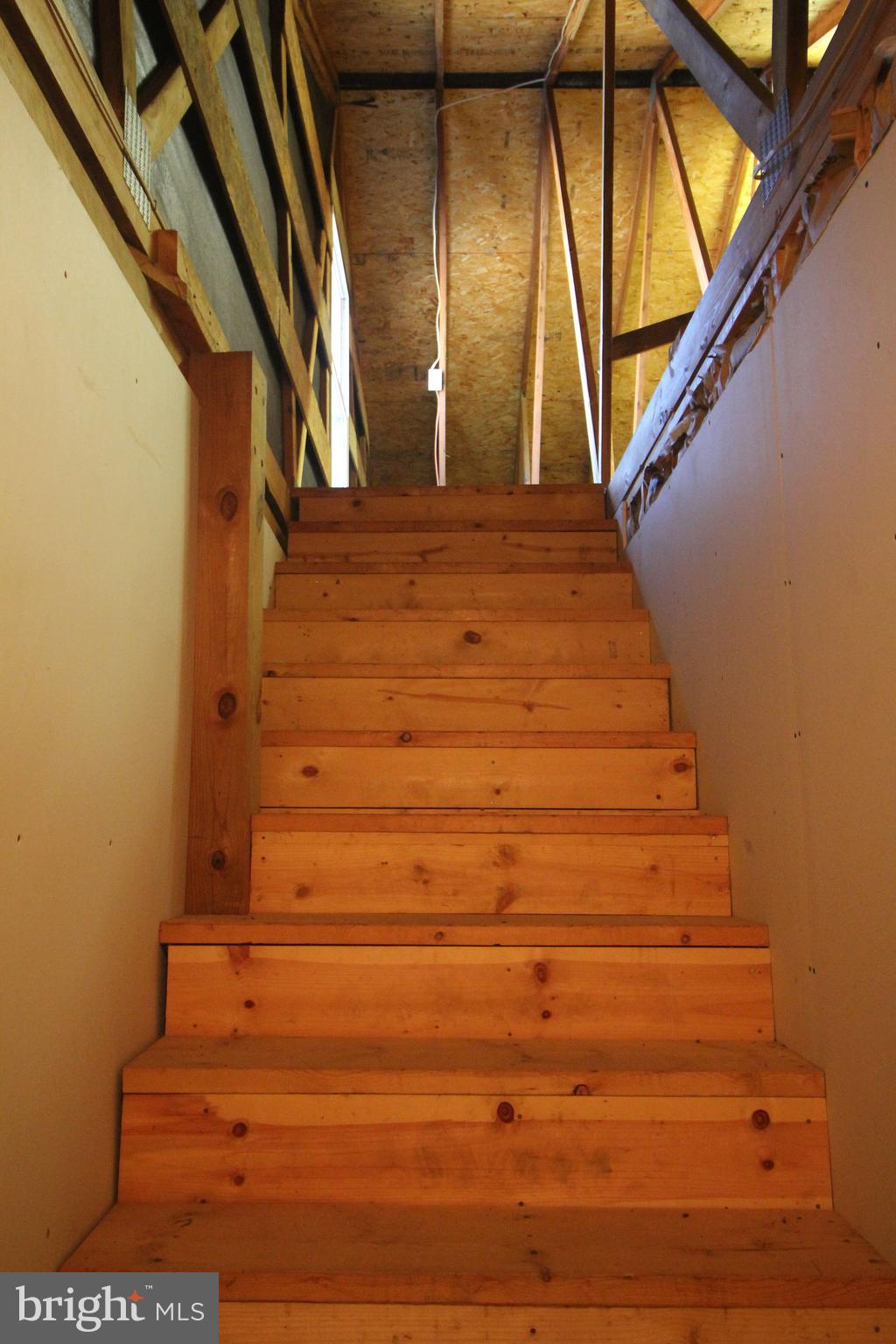 2154 Cecilton Warwick Road Warwick, MD 21912 - Photo 13 of 44 Garage attic steps