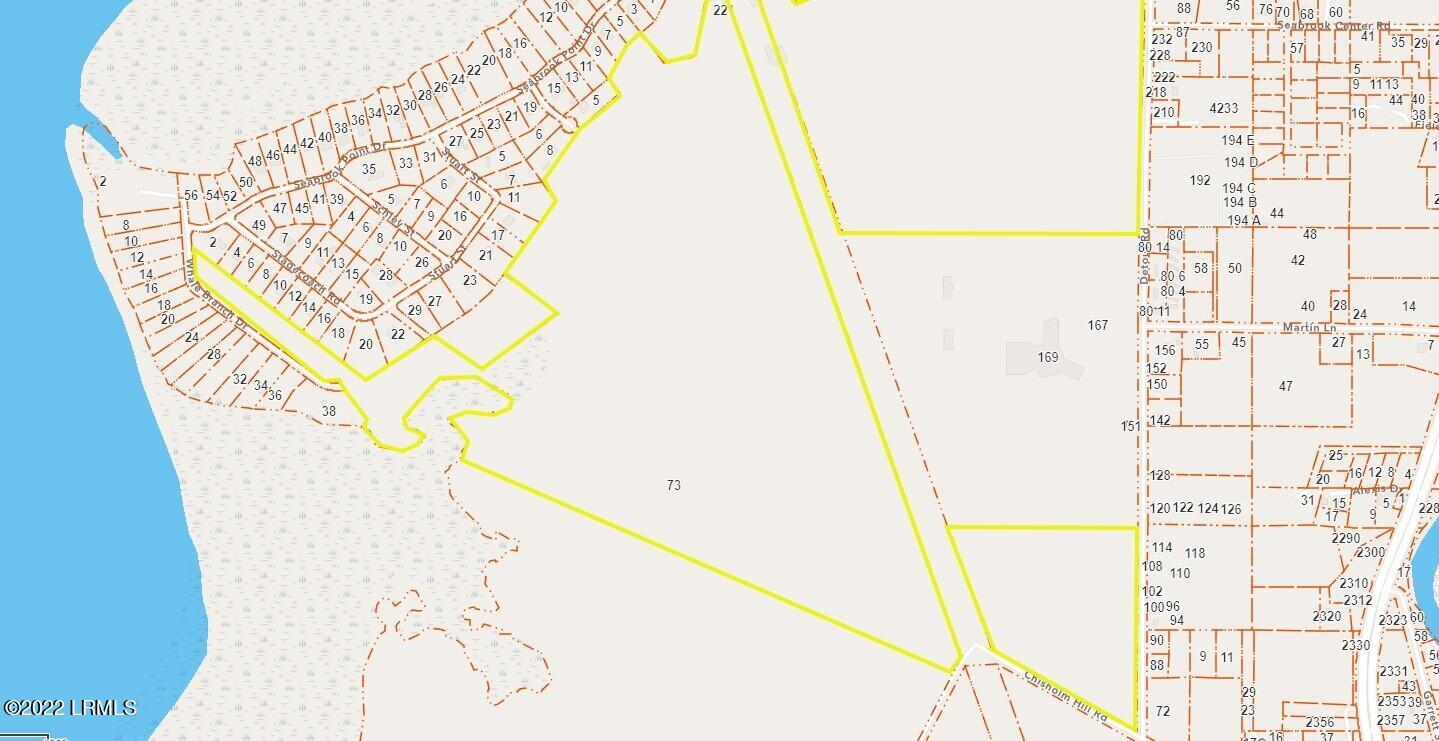 214 Seabrook Road Seabrook, SC 29940 - Photo 17 of 17 tax map 2