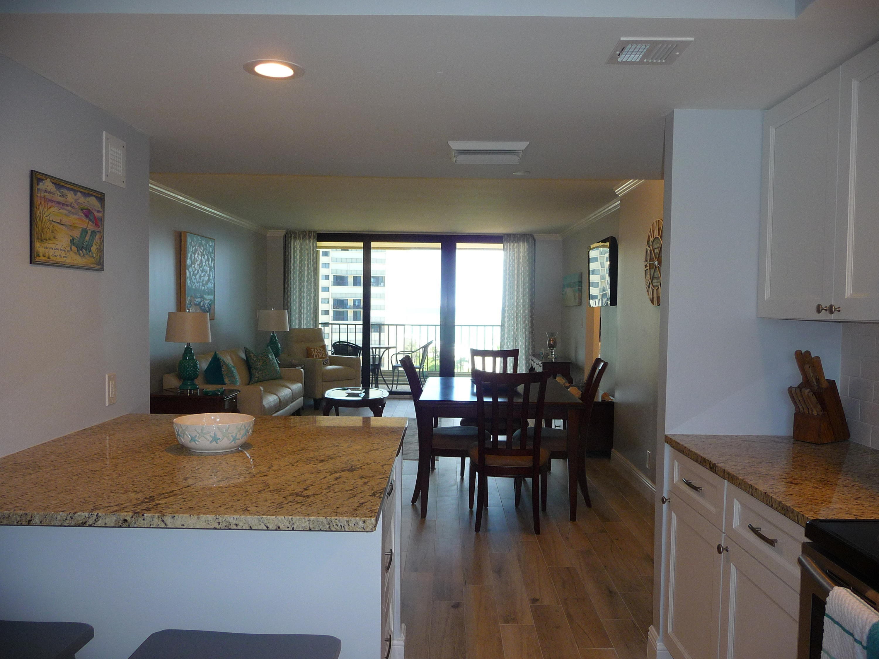 100 Ocean Trail Way, Unit 801 Jupiter, FL 33477 - Photo 11 of 45 KITCHEN,DINING/LIVING RM,BALCONY