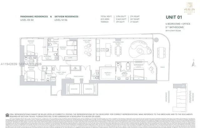 $15,900 | 700 Northeast 24th Street, Unit 4501, Miami, FL 33137