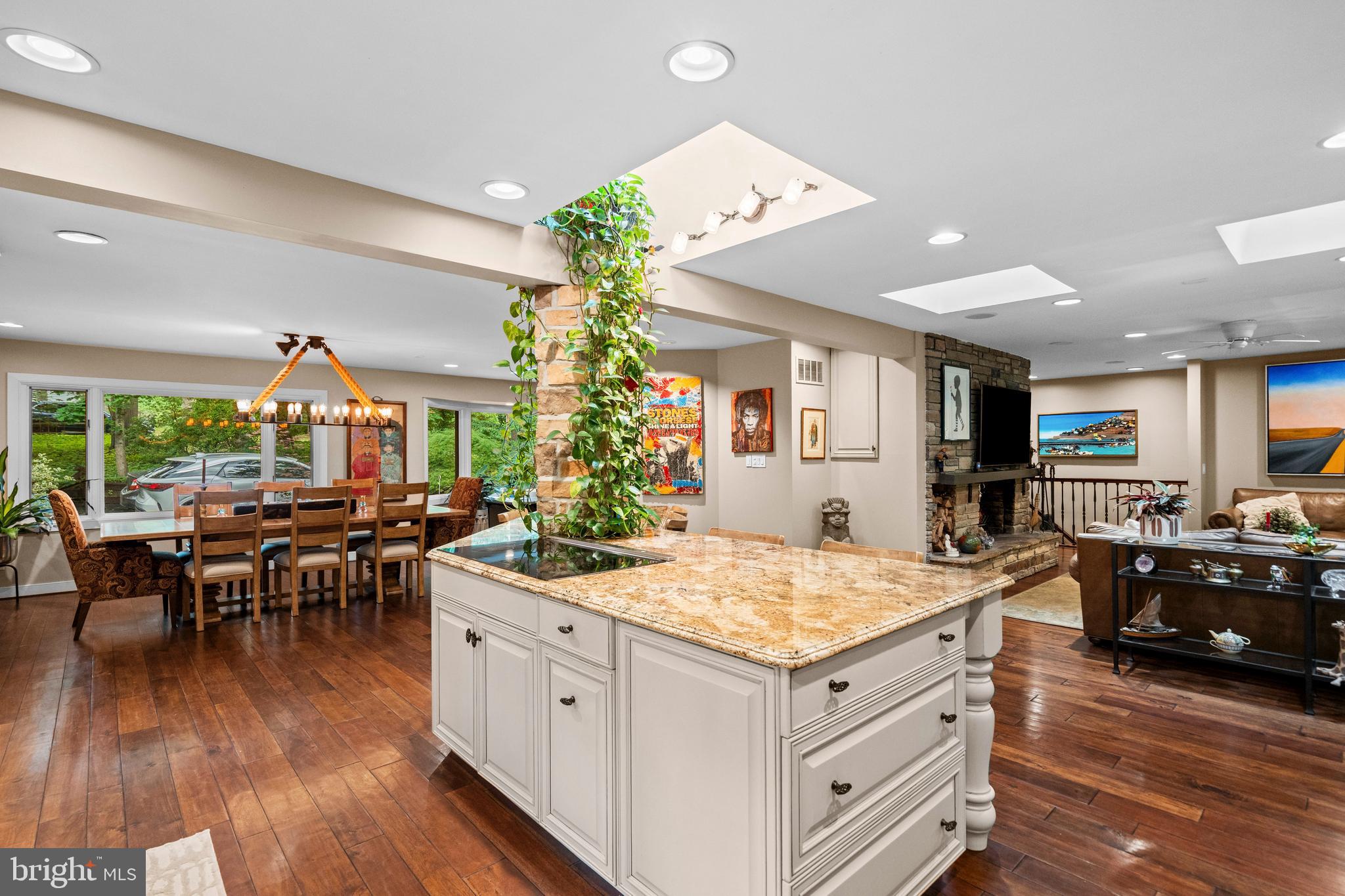 7715 Grasty Road Baltimore, MD 21208 - Photo 5 of 48 Oversized Island in Airy Kitchen