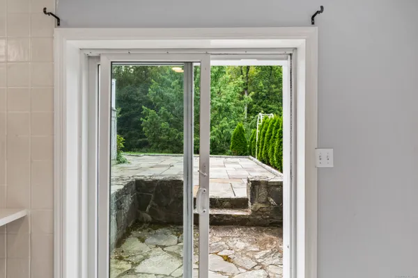 a room view with a hardwood floor