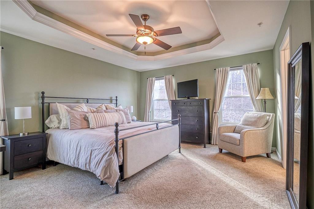 204 Broadstone Drive Mars, PA 16046 - Photo 13 of 32 a bedroom with a bed couch and window