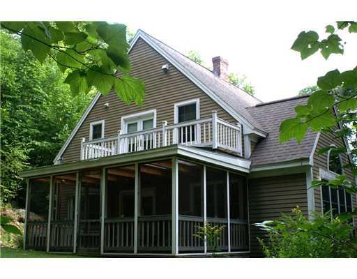 511 Molyneaux Road Camden, ME 04843 - Photo 5 of 8 Exterior Back. Side view with...